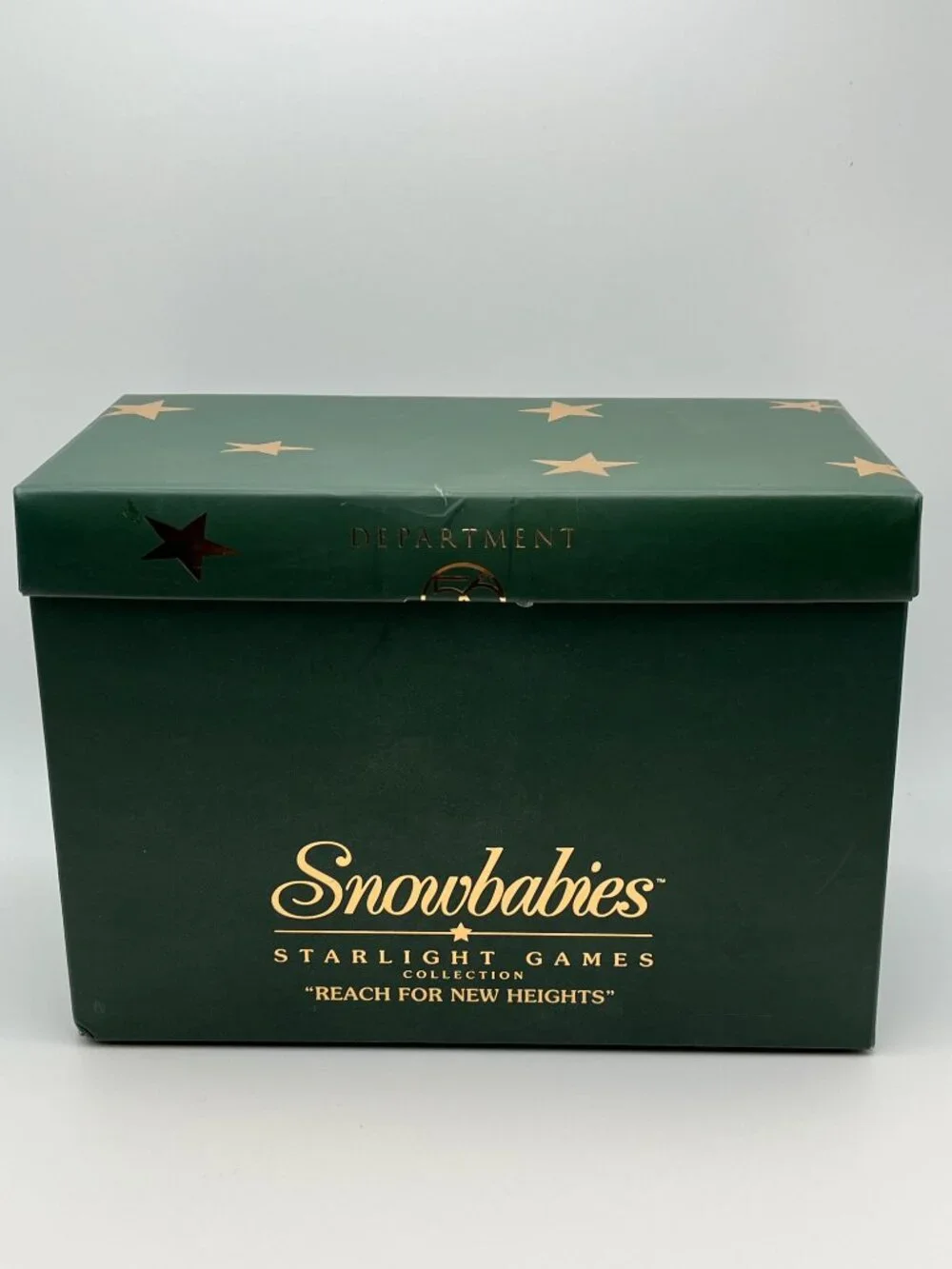 Dept 56 Snowbabies Reach For New Heights Skiing Starlight Games Boxed Retired